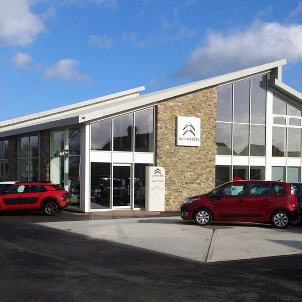 Wilcox Citroen Car Showroom